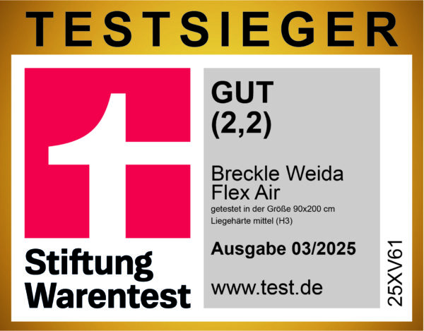 Flex Air 7-Zonen Taschenfederkernmatratze – Bild 2